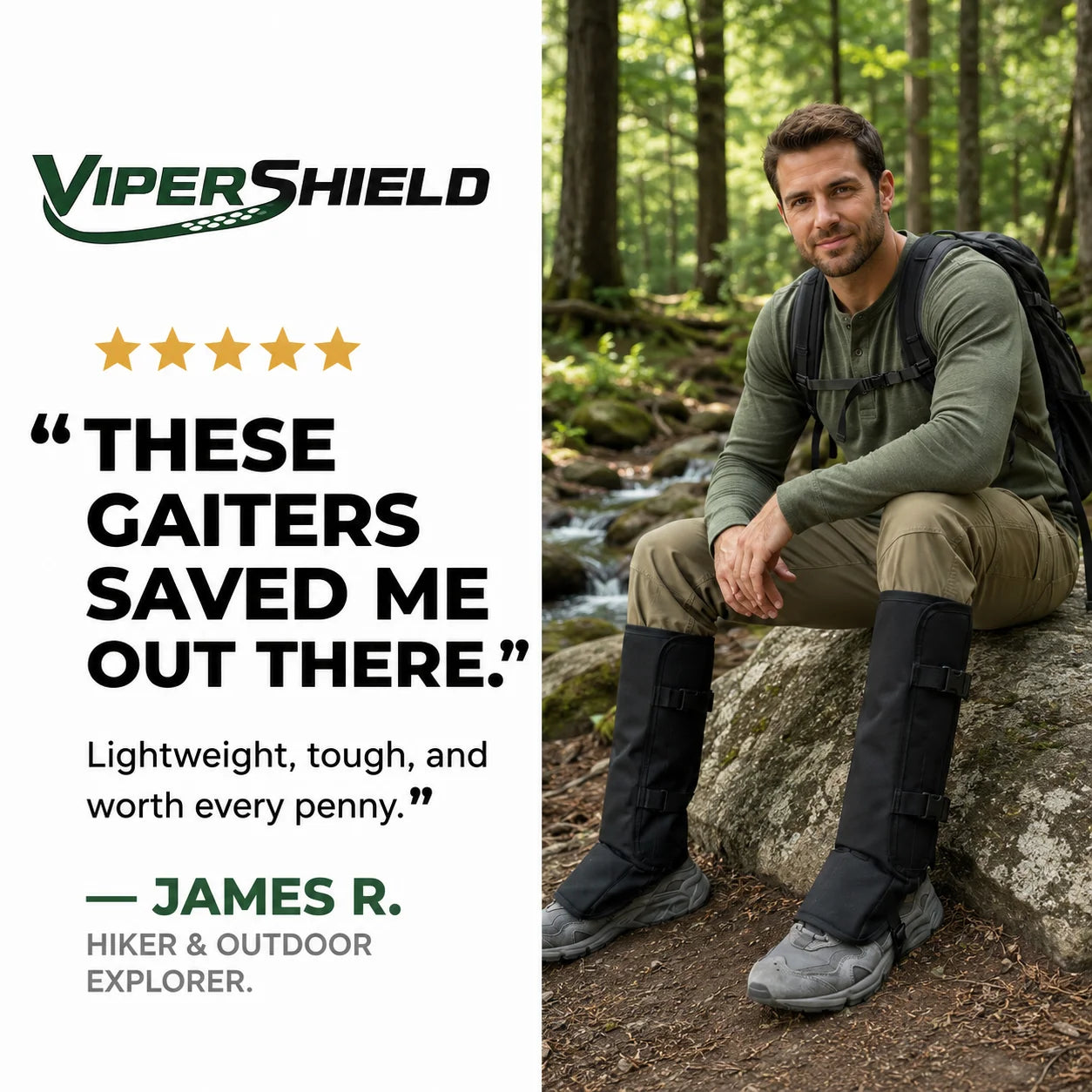 ViperShield™ – Snake Bite Protection Gaiters