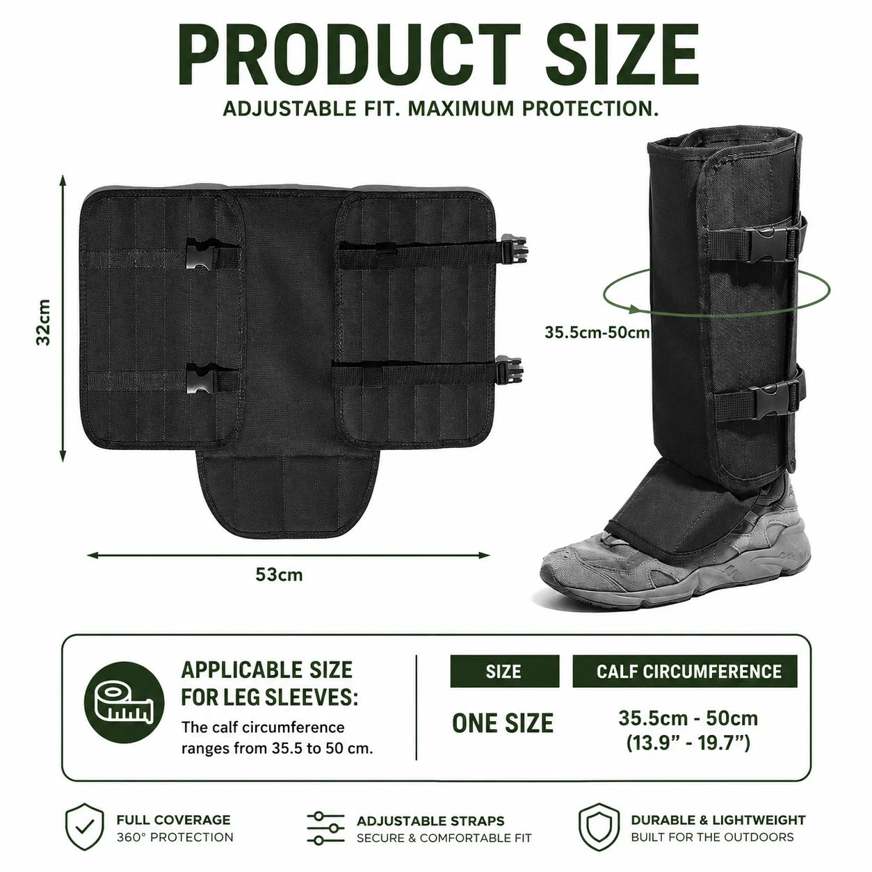 ViperShield™ – Snake Bite Protection Gaiters